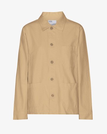 Organic Workwear Jacket - Desert Khaki M