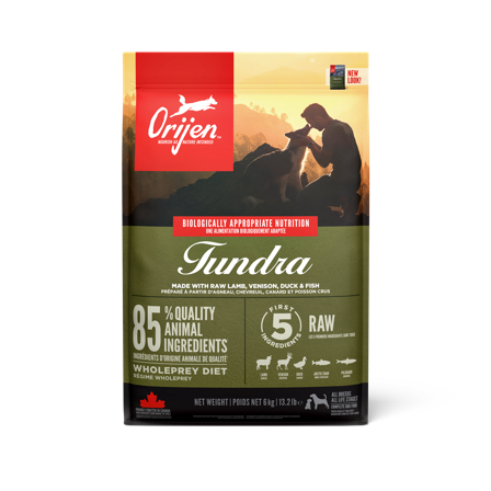 Orijen - Dog Tundra Grain Free - Tørrfôr til hunder 6 kg - Hund - Hundefôr & hundemat - Tørrfôr for hund - ZOO.no