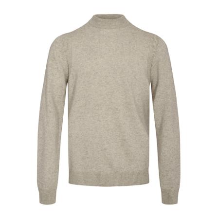 Anerkjendt, Trui- Akrico Lambswool Knit Grijs, Heren, Maat:M