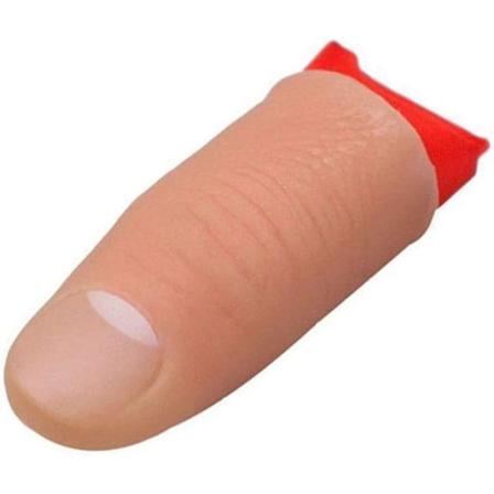 Falsk tumme med sele försvinnande fingrar realistiska avskurna fingrar skämt leksaker för Halloween dekorationer magiska föreställning rekvisita