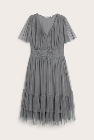 Kappahl | Kjole med knytebånd | Grå