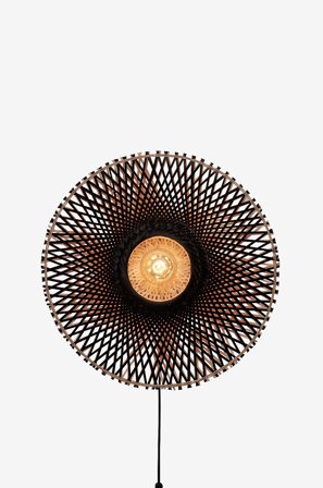 Good&Mojo - Seinävalaisin käänteinen Kalimantan 60x15 cm - Monivärinen - Seinävalaisimet - - Homeroom