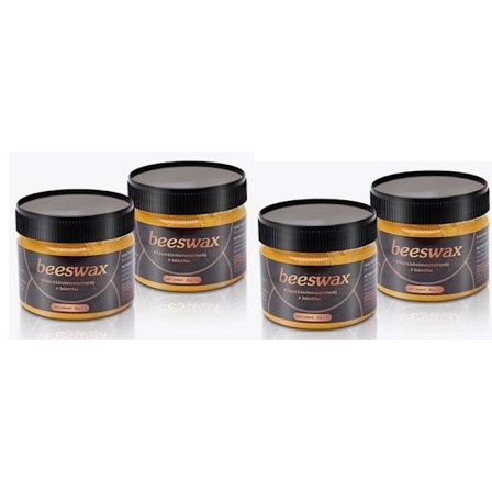 4-pak Bivax til Møbler Indretning Træ Indendørs og Udendørs