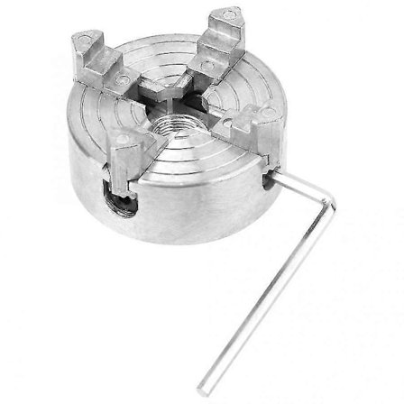 Dreiebenk Chuck, Sink Legering 4-kjeve Chuck Klemme Tilbehør Tre Dreiebenk Chuck Tredreiing Chuck Trebearbeiding Dreiebenk Chuck Miniatyr Dreiebenk 