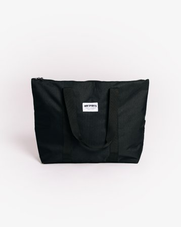 MM Sports Tote Bag Varsity, Black