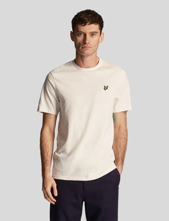 Lyle & Scott Plain T-Shirt - White - XXL