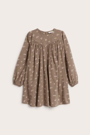 Kappahl | Sukienka we wzory | Beżowy