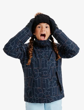 Roxy Roxy Jetty Girl Jk - Black - 140