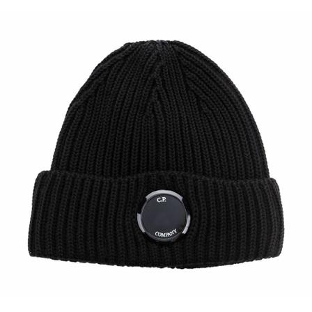 C.p. Company, Beanies Zwart, Heren, Maat:ONE Size