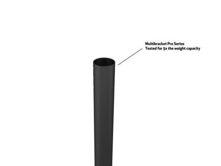 Multibrackets M Ceiling Mount Pro MBC1F - brakett - for LCD-skjerm - svart