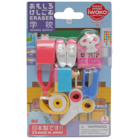 Iwako Puzzelgummen Schoolmateriaal