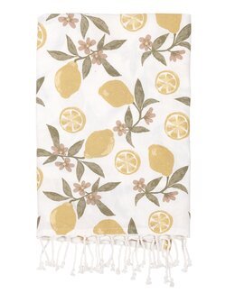 Kylpypyyhe Hamam Amalfi Keltainen