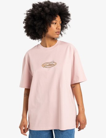 Quiksilver Yaima Boyfriend Ss Tee - Pink - M/L