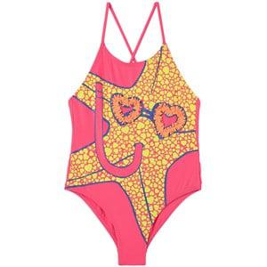 Billieblush Pink Starfish Glitter Swimsuit 6 Years - Swimwear and coverups - 6 years - Pink
