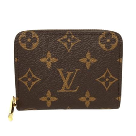 Louis Vuitton Vintage, Pre-owned Wallet Bruin, Dames, Maat:ONE Size,Canvas