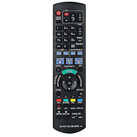 Ny fjernbetjening til Panasonic Blu-ray DVD Audio Display Player N2QAYB000479 controller - Perfekt