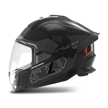 Adventurehjelm 509 Delta V Ignite Snøscooter Svart Legacy XL