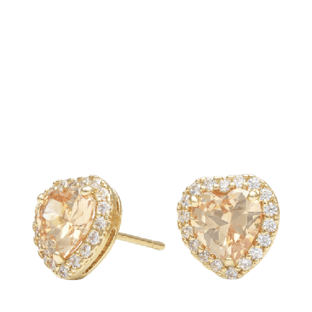 Lily and Rose Delphine stud earrings - Light champagne Örhängen Dam Guld ONESIZE