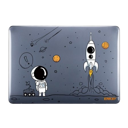 HAT PRINCE MacBook Pro 13 (A2251, A2289, 2020) / M1 / M2 (A2338, 2020) i astronautstil och tangentbordsskydd - Uppskjutning Av Raketskepp