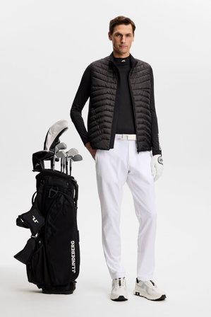 J.Lindeberg - Ello Compression Top - Golf - Black - Men - XXL