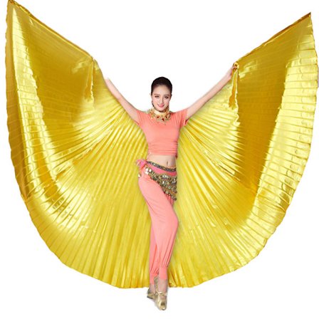 Egyptian Wings Belly Dance Isis Wings Stage Performance Props Dance Accessories -F10