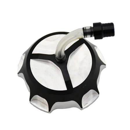 Brændstoftankdæksel Motorcykel Tankdæksel SORT