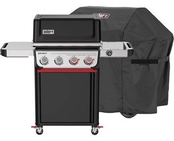 Weber-Spirit EP-425 Gassgrill + Premium Grill Cover Spirit II 300/EO210/220-Weber Spirit EP-425 gassgrill med premiumtrekk-Weber