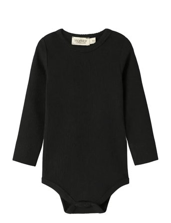 MarMar Copenhagen Plain Body Ls - Black - 68