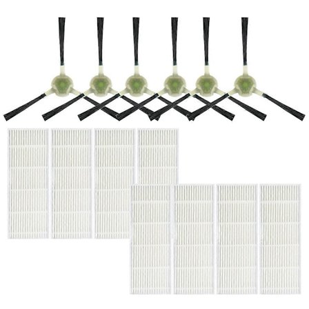 14 kpl Lefant robotti-imurin HEPA-suodatin sivuharjat