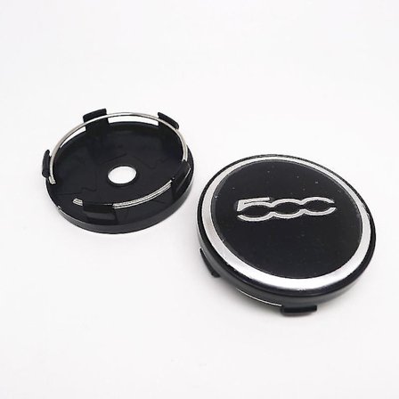 kpl 60 mm pyörän napakapselit Fiat 500 -malleihin, vanteen pölysuojat, napakapselin tunnus Punto Stilo Bravo Ducato Freemont 124 600