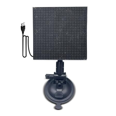 LED-pikselpanel USB 5V fleksibelt adresserbart RGB-mønster Graffiti Rulletekst Animasjon Display Bedriftsannonse