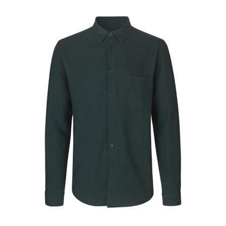 Samsøe Samsøe shirt Grøn, Herre Skjorter