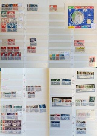 Tyske områder 1945-1990 - 2 indstiksbøger med kassetter