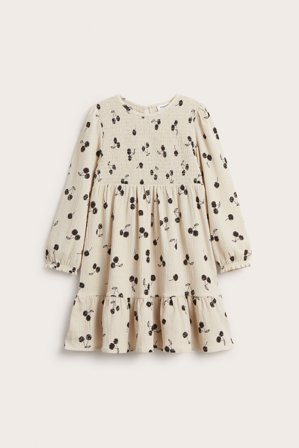 Kappahl | Mönstrad klänning | Beige