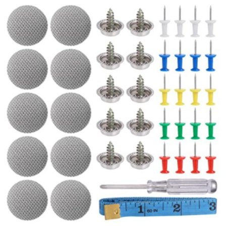 65 stk Bil Takreparasjonsverktøy Dekorasjon Festeskrue Korkreparasjon av biltakspenne bil takknapp for feste