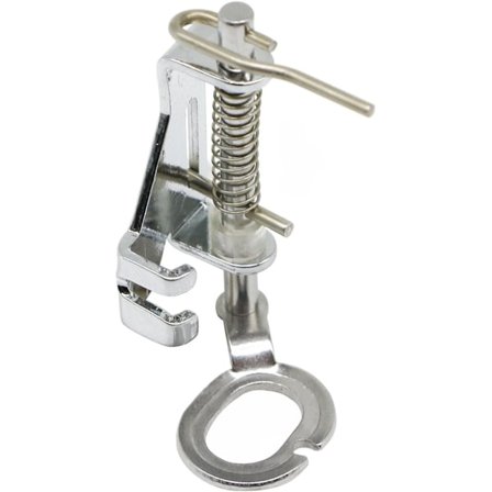 Stor metal stoppen/frihånds symaskine trykfod - passer til alle lave skaft Singer, Brother, Babylock, Euro-Pro, Janome, White, Elna og mere.