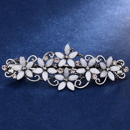 Rhinestones Flower Hårspænder Perle Flower Hårnåle 3 3