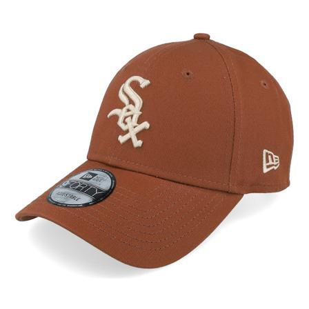 New Era - Chicago White Sox League Essential 9FORTY Brown/Stone Adjustable Adjustable Brown Cap - MLB @ Hatstore