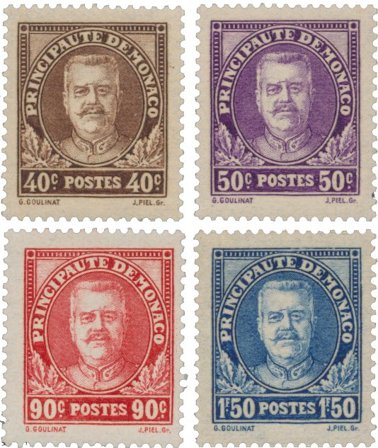 Monaco 1933 - YT 115-118 - Postfrisk