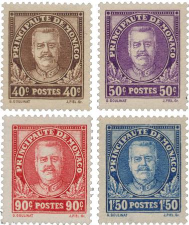 Monaco 1933 - YT 115-118 - Postfrisk