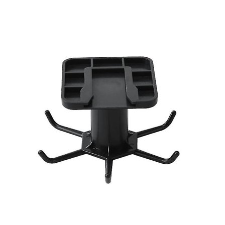 Iskun vapaa keittiön seinä 360 asteen kiertoteline 6 koukkua lastan ripustuskoukku