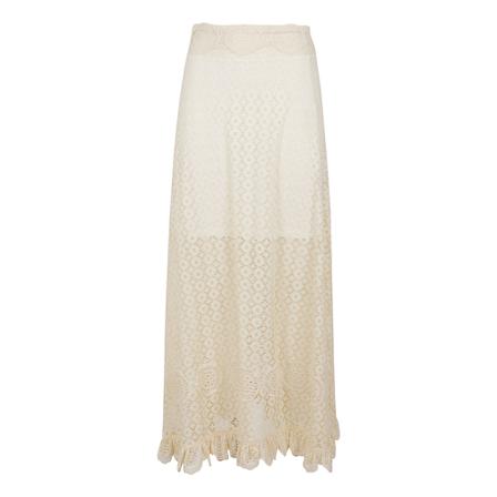 Paco Rabanne, Skirt Beżowy, Kobieta, Rozmiar: S
