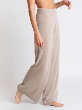 Kashmina - Kashmirbukse "Air pants" - feather - Size XL