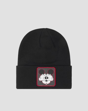 Capslab Disney Mickey Mouse Beanie Schwarz Mützen Unisex - Kids Brand Store