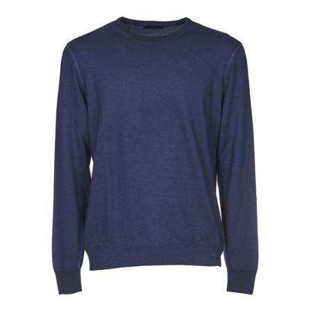 Fay, Knitwear Niebieski, Mężczyzna, Rozmiar: M