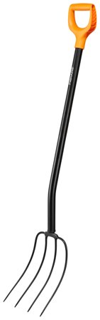 Fiskars Solid 1070674 Kompostgreip 126 cm, Hageredskap