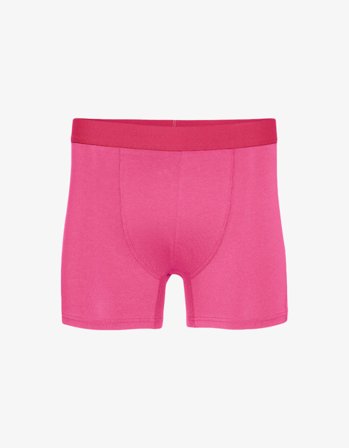 Classic Organic Boxer Briefs - Bubblegum Pink - XL