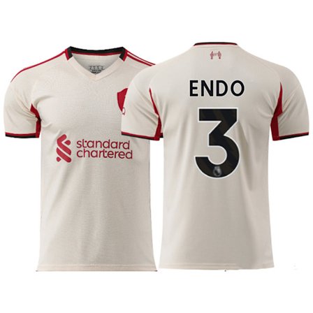 25-26 Liverpool F.C. Bortatröja NO.3 ENDO Träningsfotbollströja S-2XL