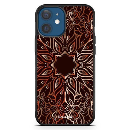 Bjornberry Hårdskal iPhone 12 - Bronze Mandala