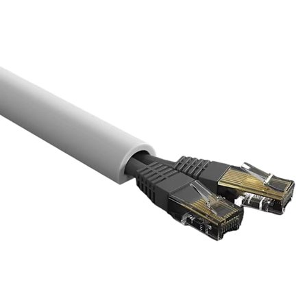 PVC Ledningskanal Gulvkabeldeksel Selvklebende Kabelbeskytter Skjøteledning Strømledning Elektrisk Ledning Kanal Kabelhåndtering